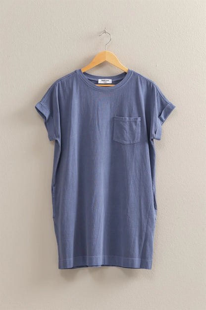 Pocket Tee Shirt Dress