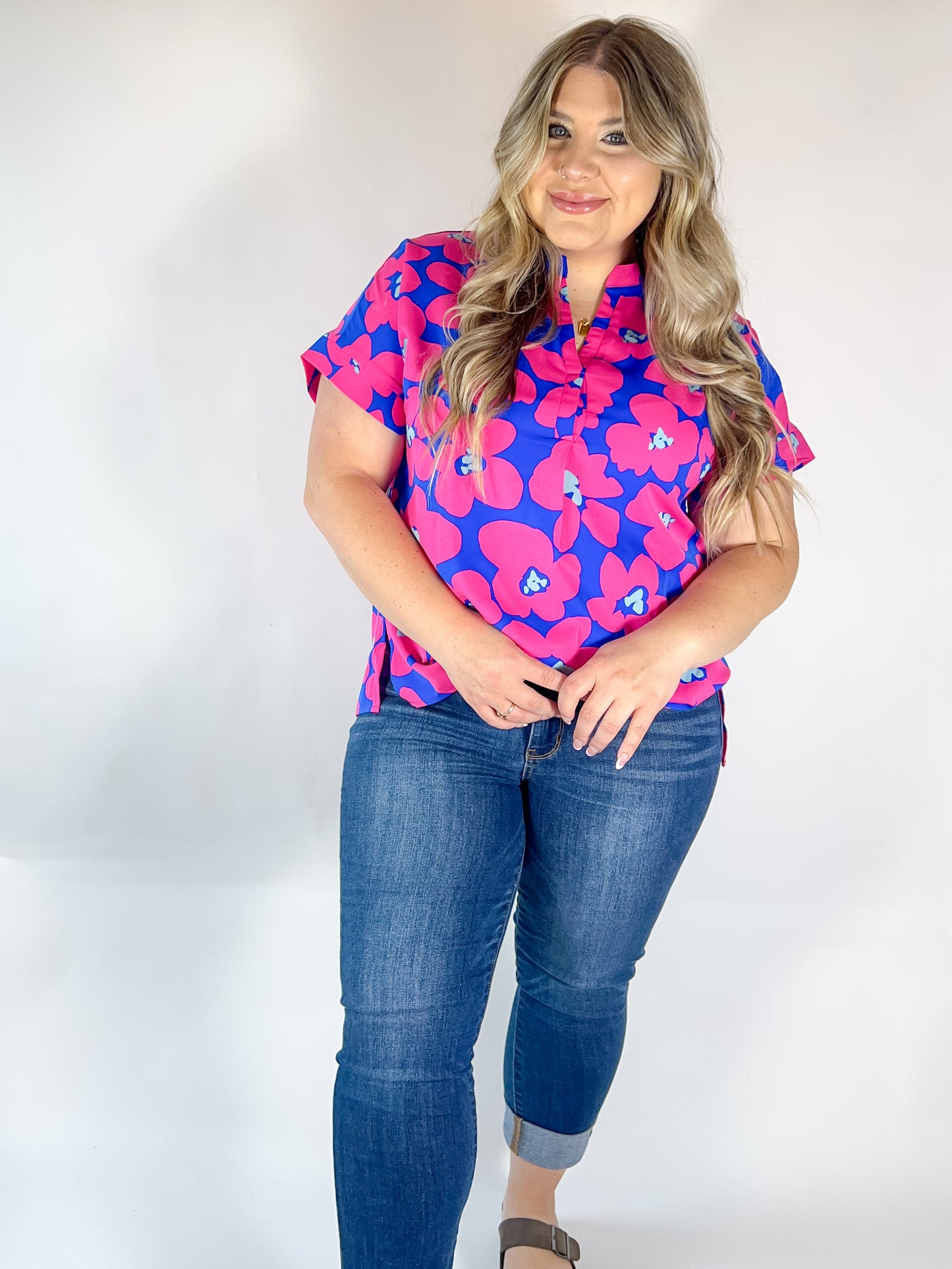 Floral Oversize Blouse