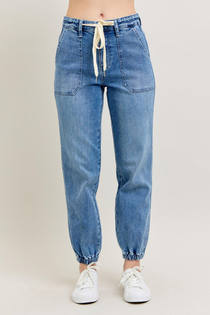 Judy Blue High Waist Denim Jogger