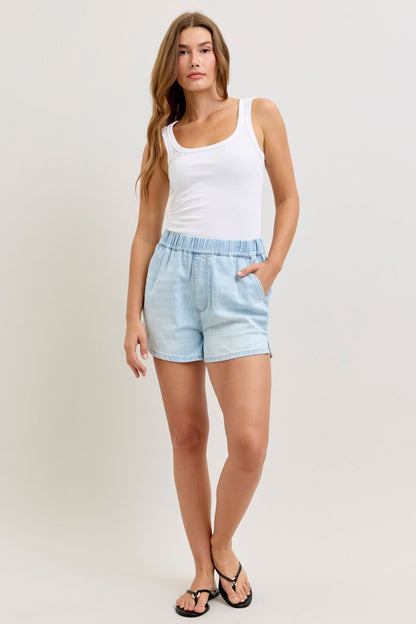 Judy Blue High Waist Featherlight Shorts