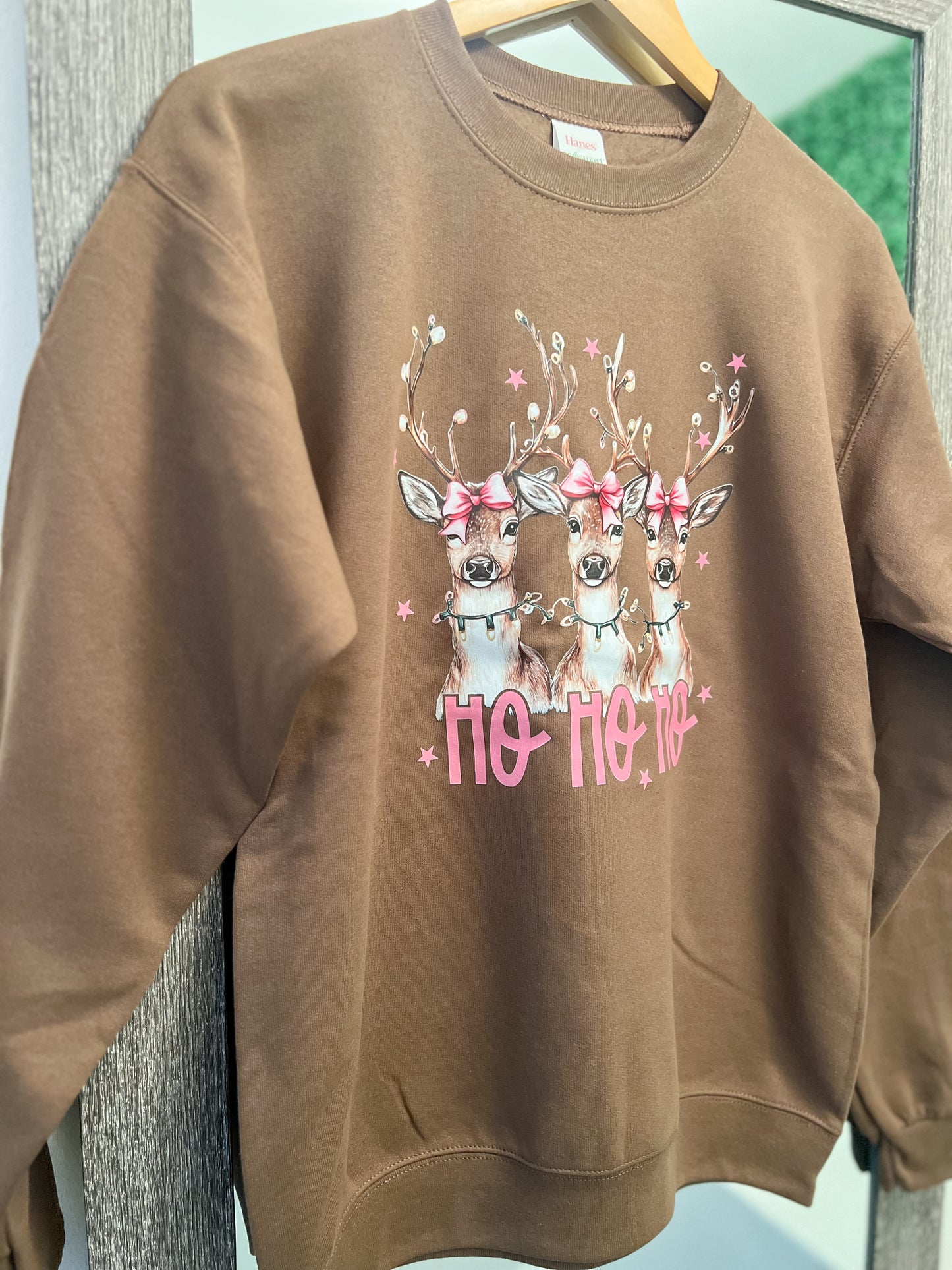 Ho Ho Ho Deer Sweatshirt