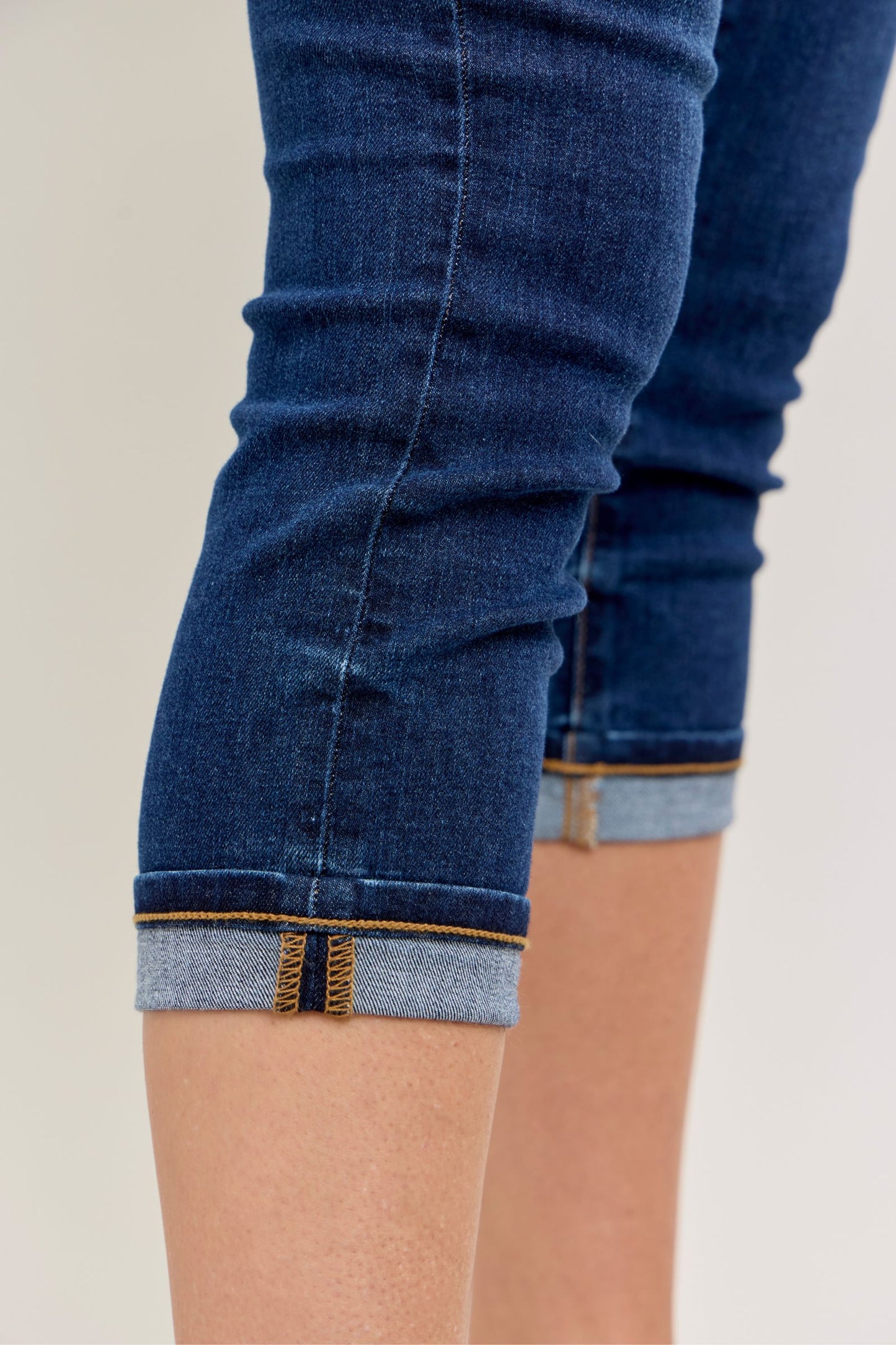 Judy Blue High Waist Capri With Cuff