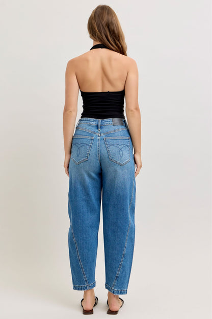 Judy Blue High Waist Barrel Rigid Magic