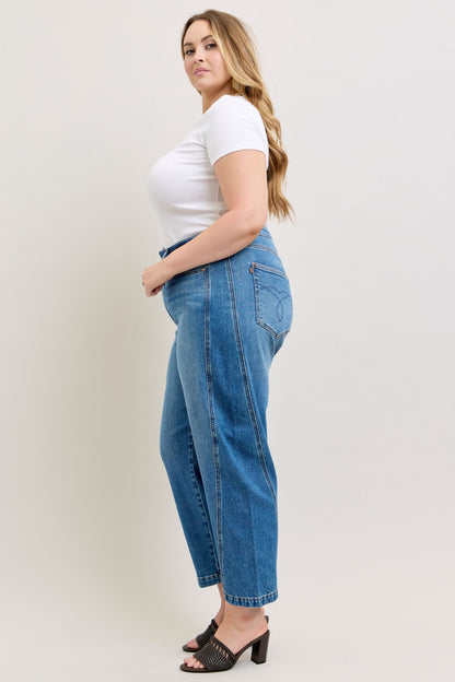 Judy Blue High Waist Barrel Rigid Magic
