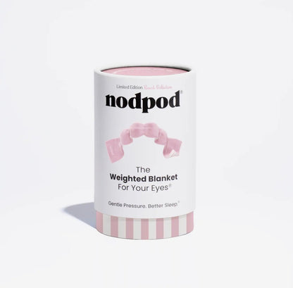Nodpod Pink Cabana Weighted Sleep Mask