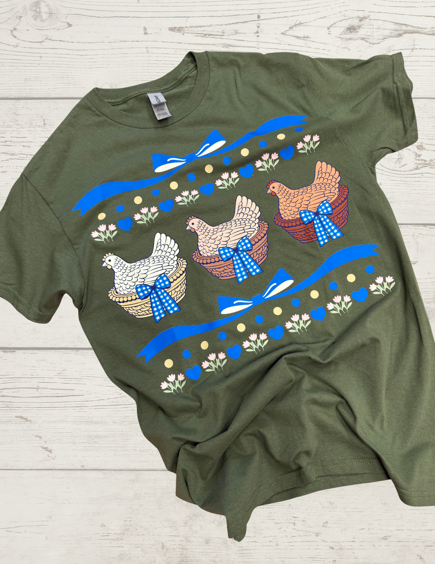 Hen On a Nest Graphic Tee