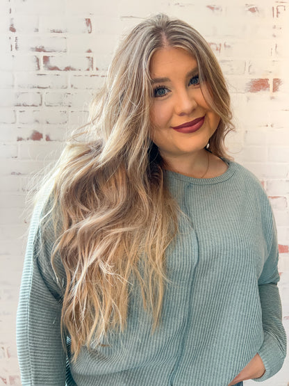 Dolman Ribbed Sweater