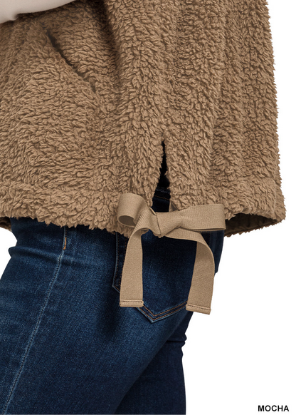 Oversize Sherpa Vest