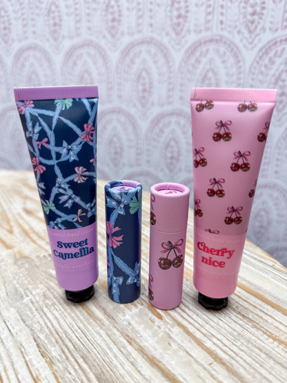 Lip Balm & Lotion Set