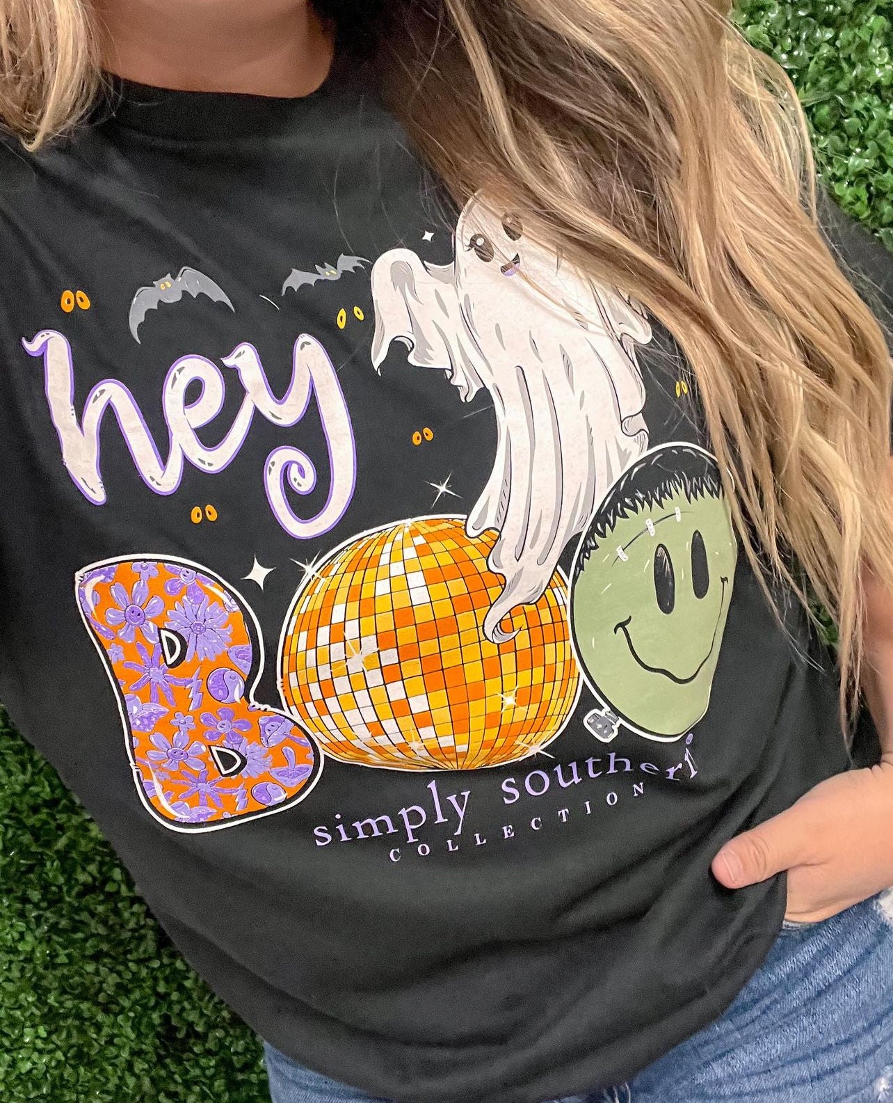 Hey Boo Simply Southern Tee- Final Sale