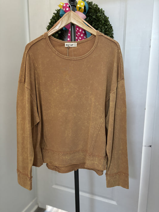 FINIAL SALE $10- Solid Knit Top