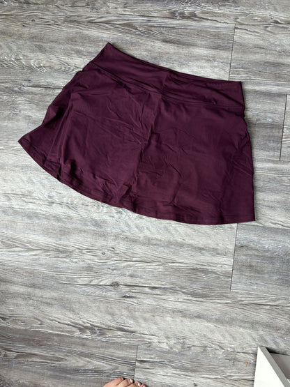 Butter Yoga Back Pleat Skirt