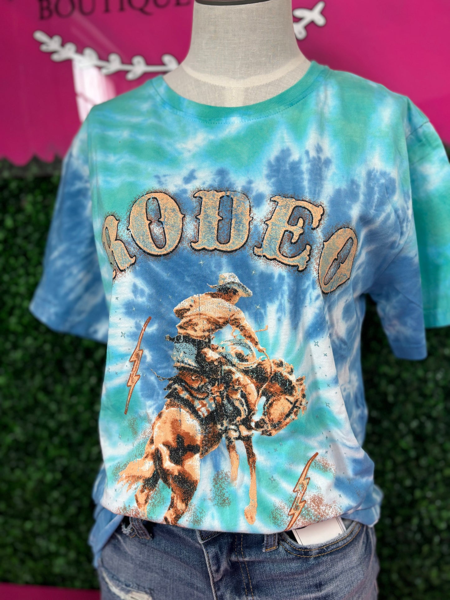 "Rodeo" Tie-dye Tee