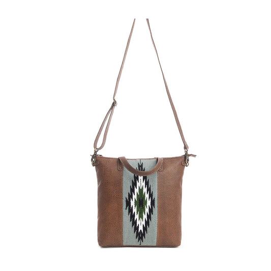 Talon View Tote Bag in Burbon & Gray