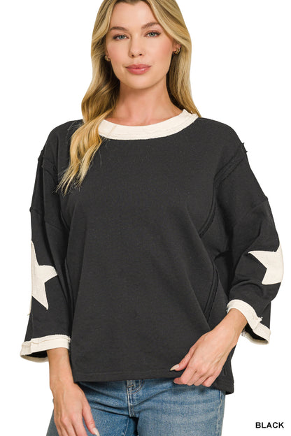 Star Patch Top