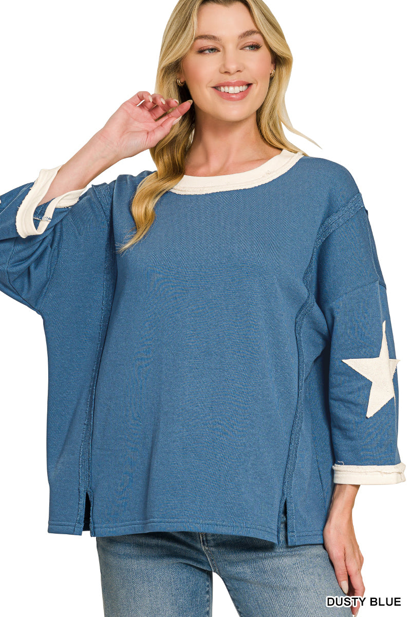 Star Patch Top