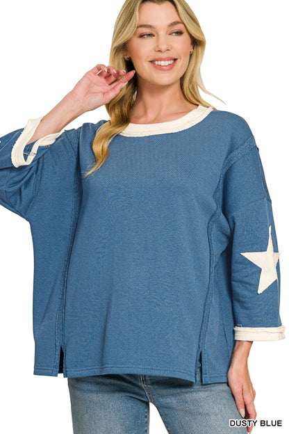 Star Patch Top