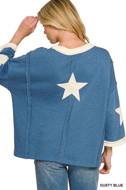Star Patch Top