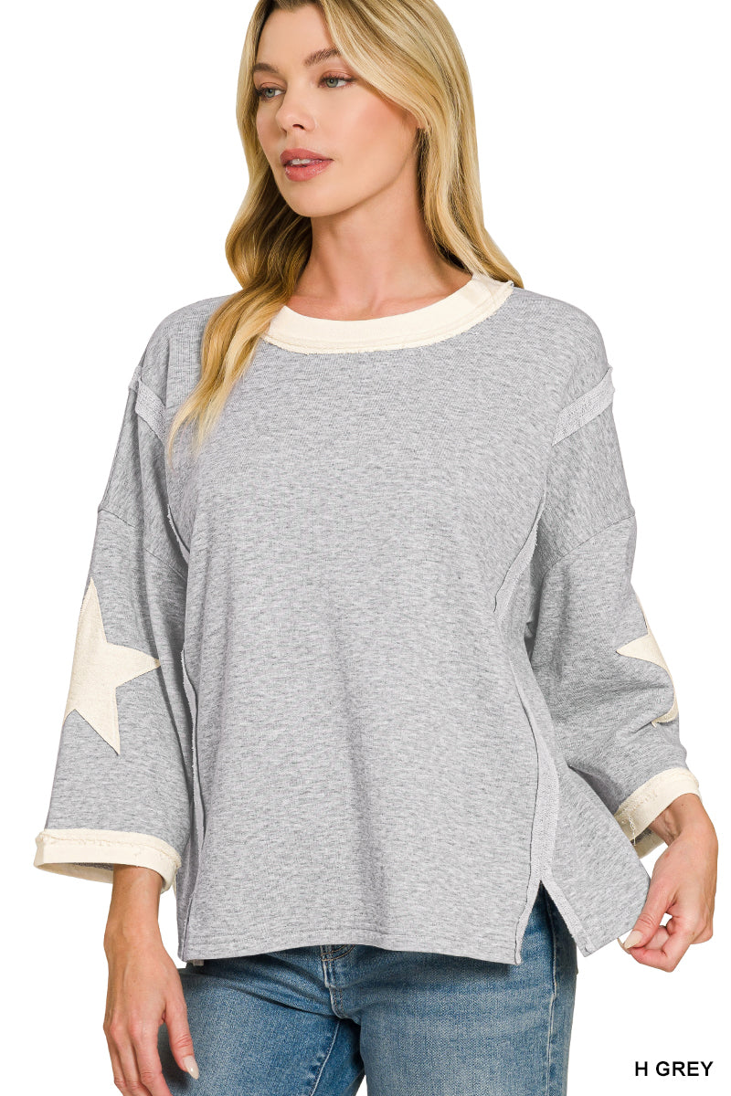 Star Patch Top