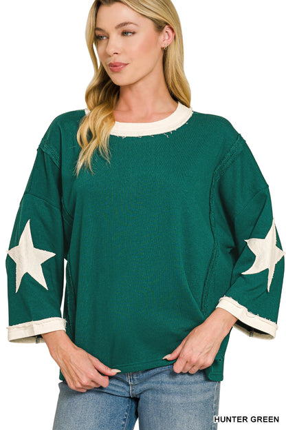 Star Patch Top