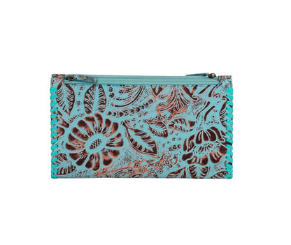 Myra Delilah Creek Hand-tooled Stitched Wallet