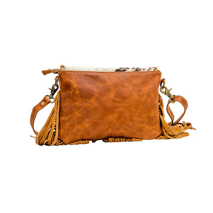 Myra Lunatone Leather & Hairon Bag