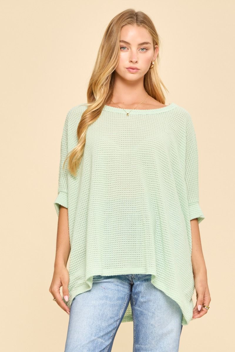 Knit Poncho Lightweight Sweater