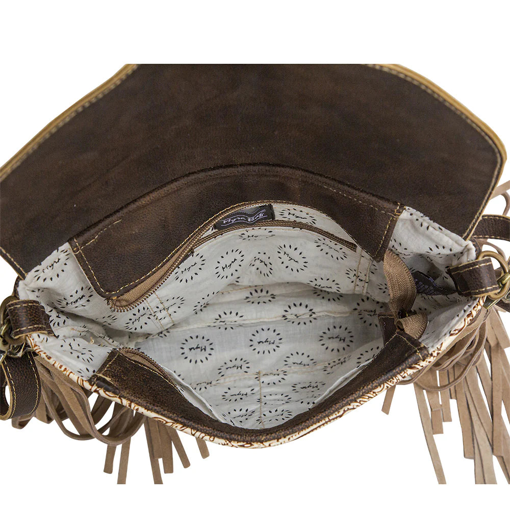 Myra Ralphy Leather & Hairon Bag