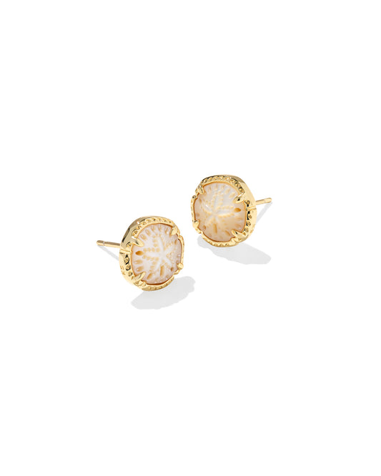 Kendra Scott Sand Dollar Stud Earrings